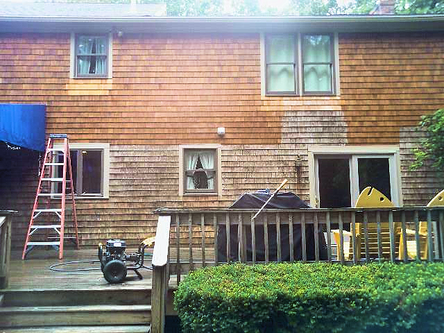 House Power Washing on Cape Cod 